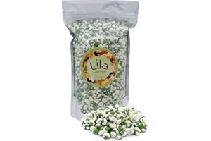 LILA BAZAAR - Wasabi Coated Green Peas 24 oz | Salted, Crunchy and Spicy | Packed in Resealable Bag | Kosher Certified