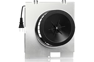 MOTOASIS 【Upgrade】 C370BN B Unit 70CFM Fan, Compatible with Nutone 696N(695) B Unit, C-350C2/VC-307C2ND B Unit, C-350/370A-A Units Only, VC305C2N, VC305AN, 690-A, 696NC Bathroom Fan, 3.0 Sone,8" x7 1/8"