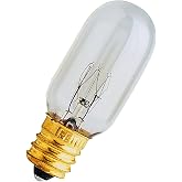 15-Watt Intermediate Base T7 Appliance Incandescent, 3000K Soft White, 2.1"H x 0.8"D