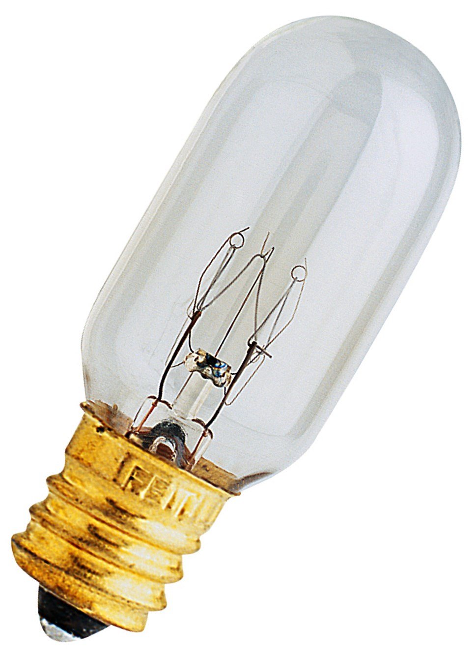 Photo 1 of 15-Watt Intermediate Base T7 Appliance Incandescent, 3000K Soft White, 2.1"H x 0.8"D