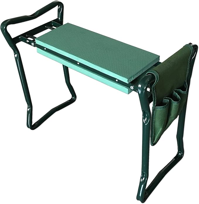 Folding Garden Bench Seat Stool Kneeler Amazon.com: Folding Garden Bench Seat Stool Kneeler: Garden & Outdoor