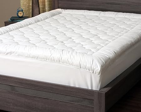 Quilted Pillow Top Mattress Protector Cover This Soft Mattress