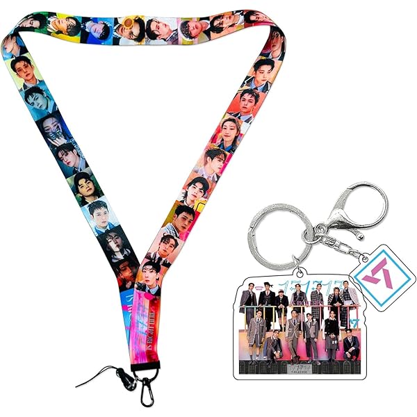 Amazon.com: YiYiXiXi Stray-Kids New Album Lanyard Keychain