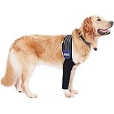 LufeLux Dog Front Leg Sleeve, XLarge, Comfortable, Breathable Material, Adjustable Elastic Band, for Hot Spots, Wounds, Bandages
