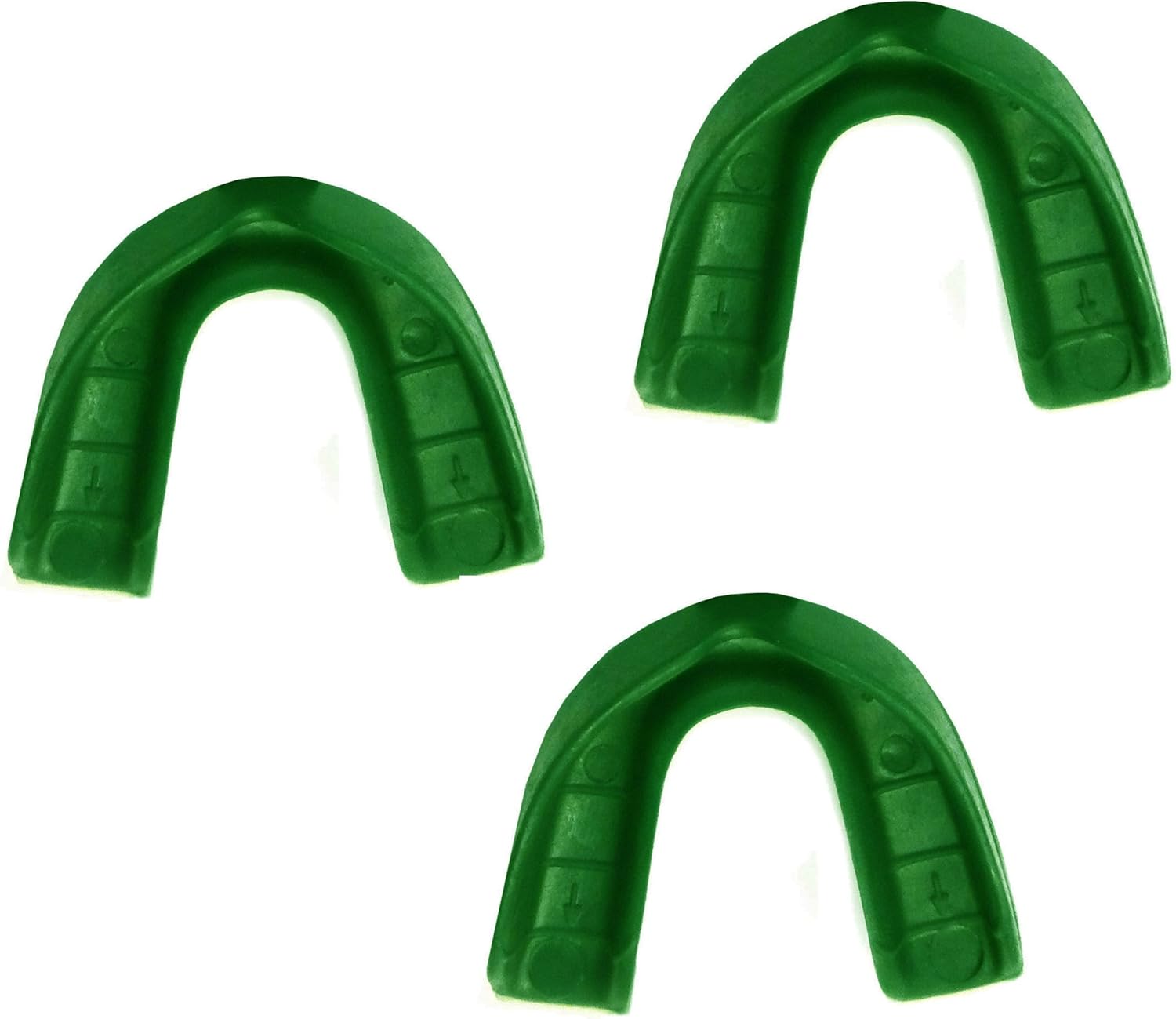 SafeTGard 3 Pack Youth Form Fit Mouthguard Without Strap (Clear) : Multisport Use Mouth Guards : Sports & Outdoors