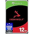 Seagate IronWolf 12TB, Interne Harde Schijf, voor NAS RAID, NAS, 3.5", SATA 6 GB/s, 7200 RPM, 265 MB cache, FFP, Data Rescue Service (ST12000VNZ008)
