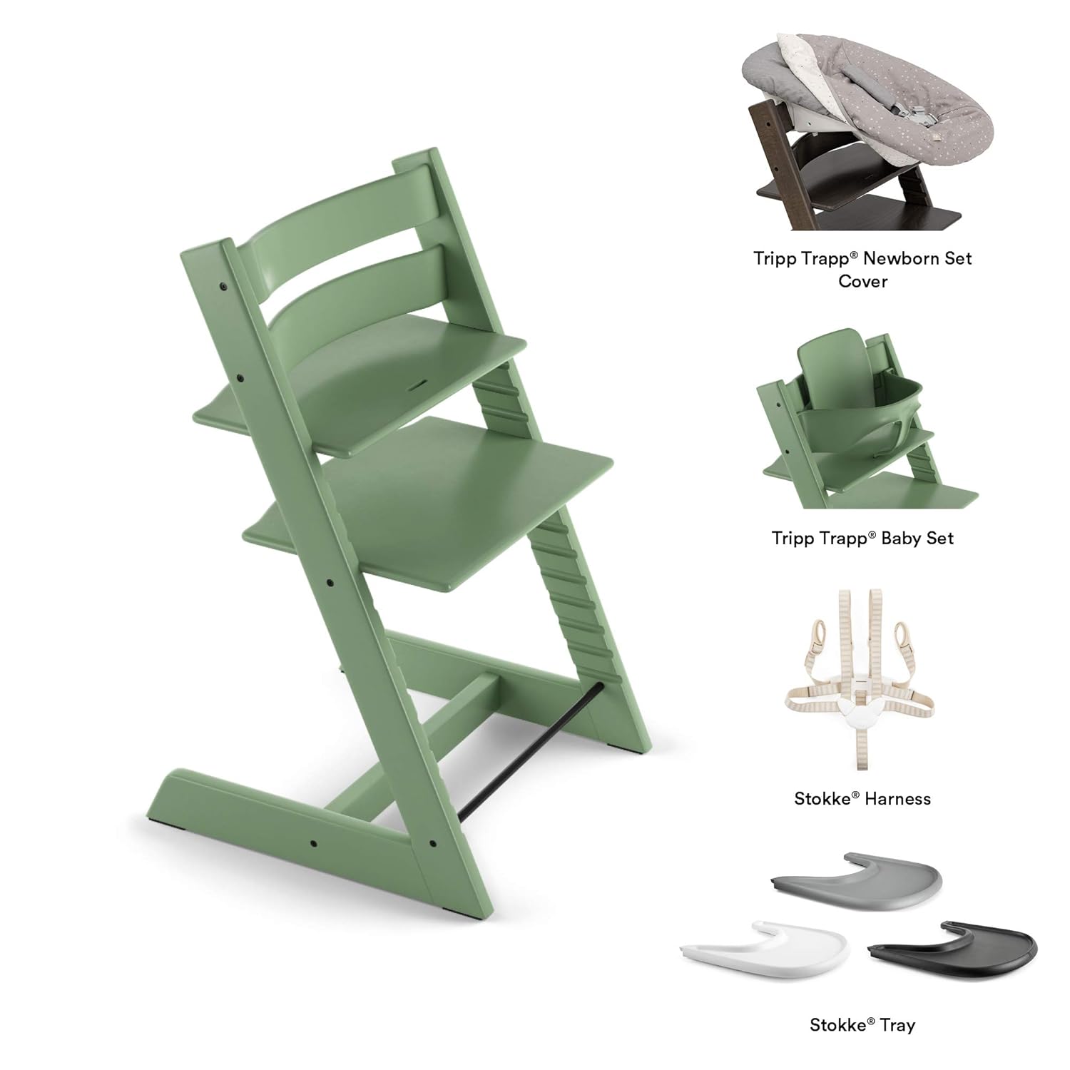 stokke high chair counter height