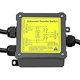 KUTTOLE 15 Amp Transfer Switch, Dual Power