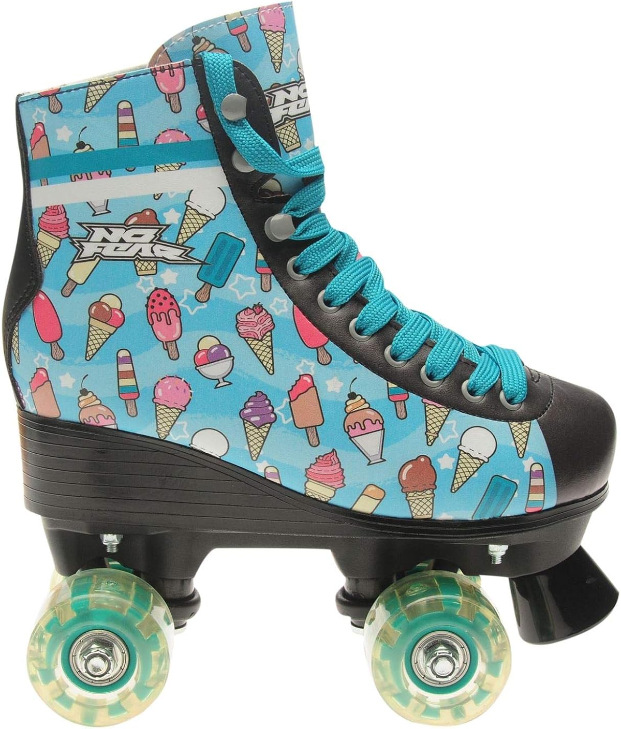 No Fear Kids Girls Lolly Roller Skates Child Quad Lace Up Amazon.co.uk