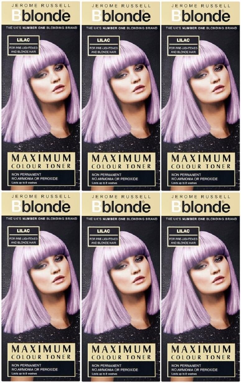 Jerome Russell BBlonde Maximum Colour Toner Lilac (6 PACK)