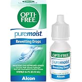 OPTI-FREE Puremoist Contact Lens Rewetting Drops, 12 mL