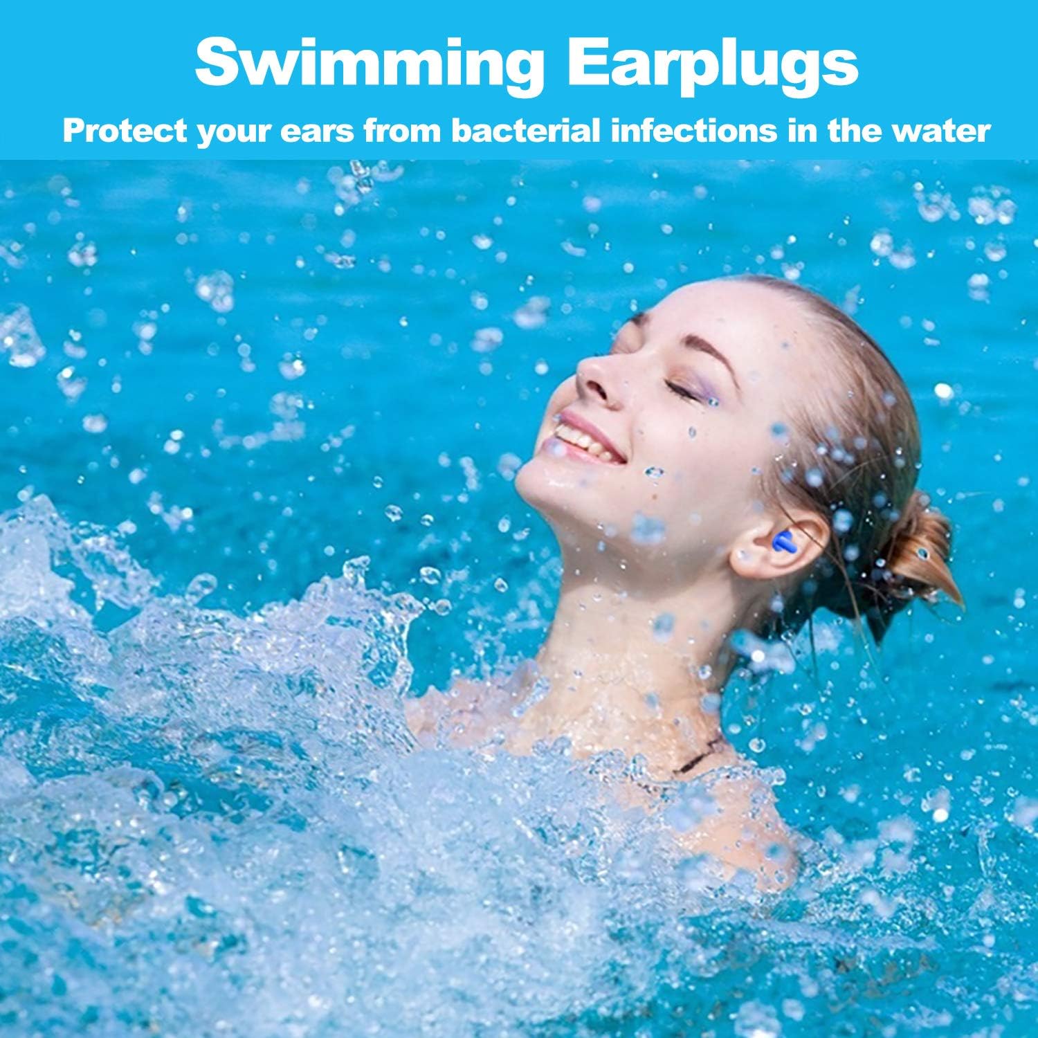Ear Plugs for Sleeping Earplugs Reusable Soft Noise Cancelling for Adults Kids Sleeping Swimming Study Travel Concerts Assorted Color 5 works - Image 5