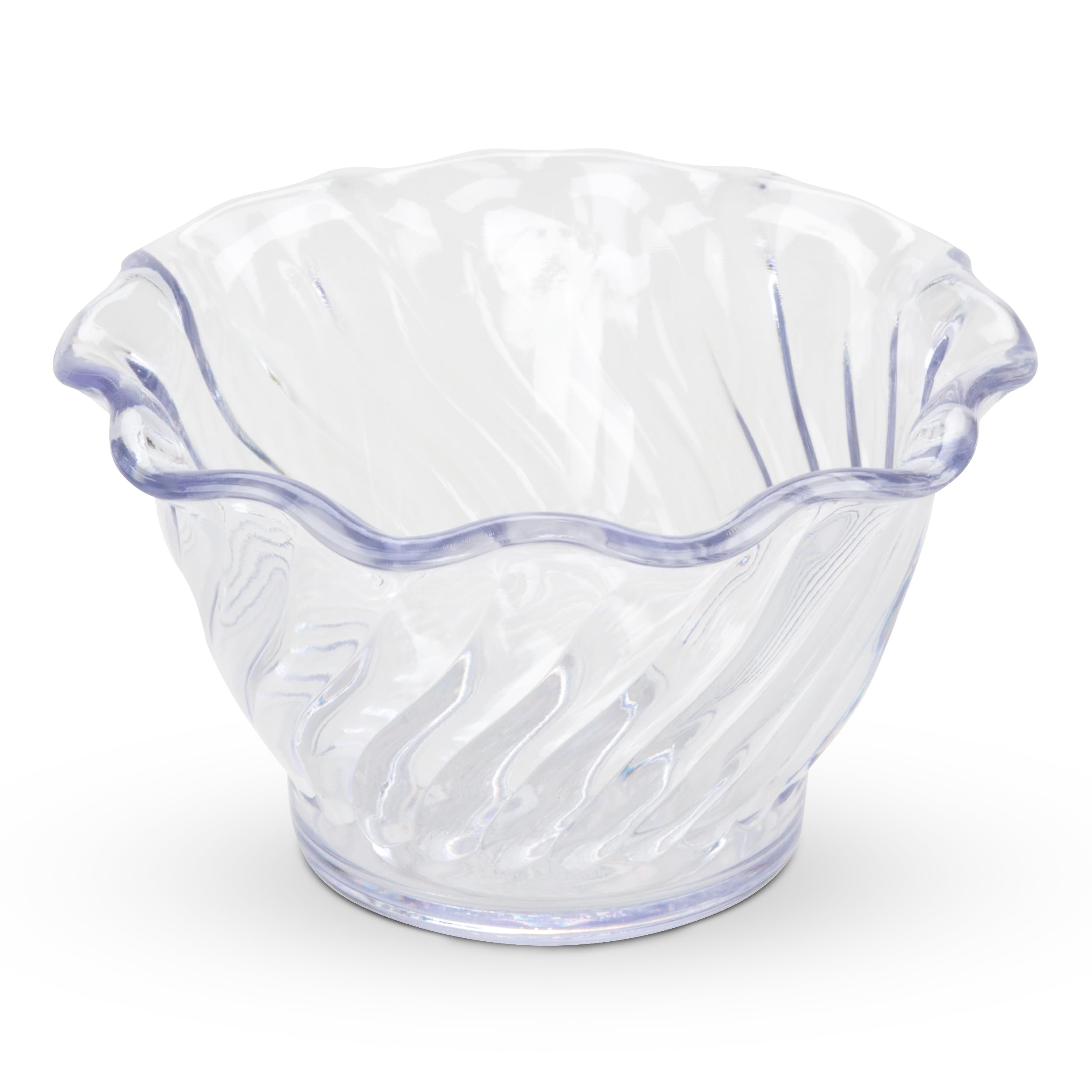 Carlisle 453207 Mini Plastic Parfait Cup, 5.4 oz, Clear (Pack of 24)