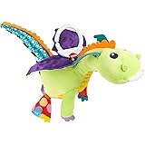 Lamaze Flip Flap Stroller Toy, Dragon (Purple,White)