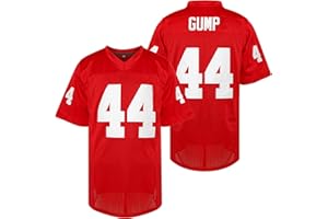 EETUG Football Jersey 44 Red Sports Shirt Stitched Movie Jersey Pullover Casual Men's Clothing S-3XL