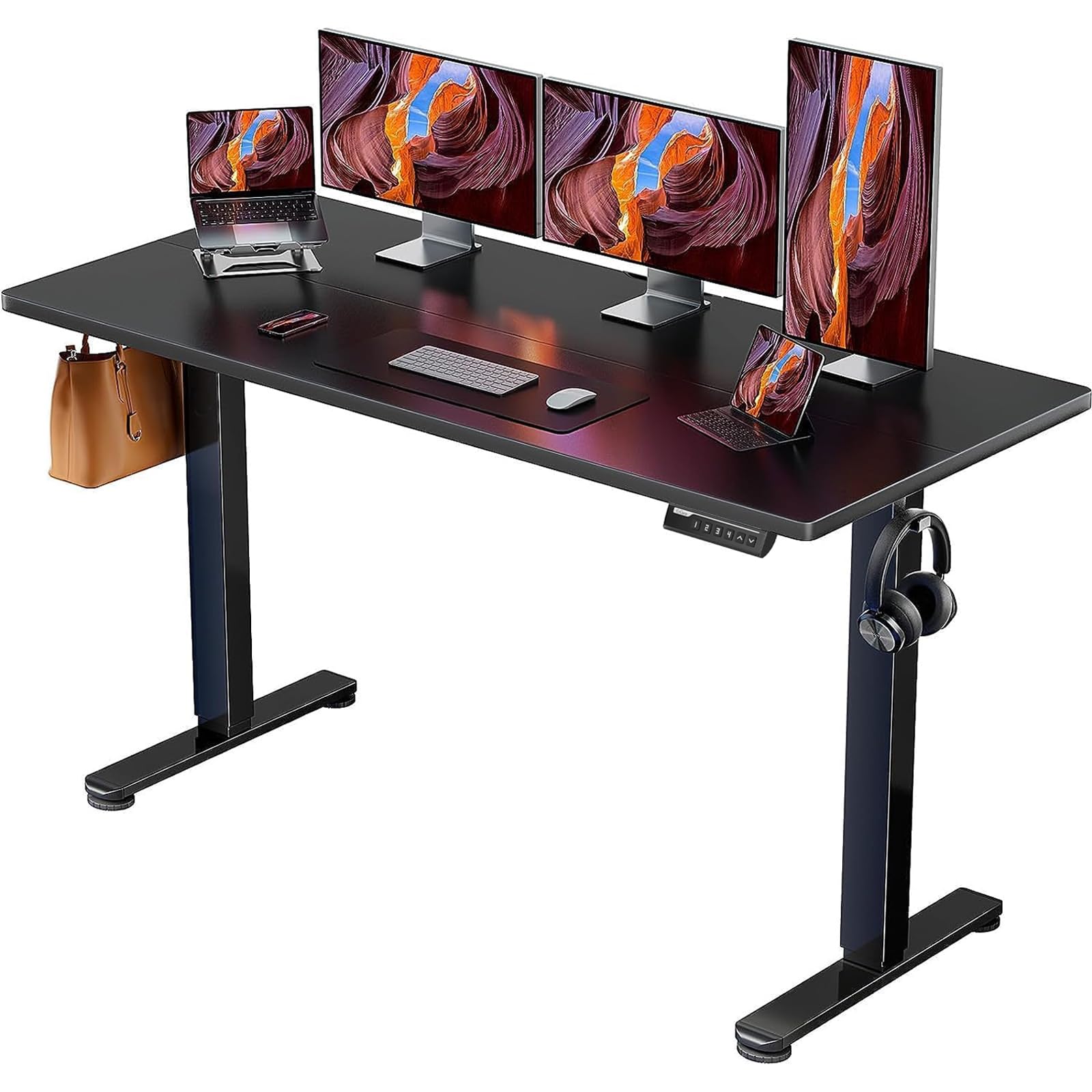 ErGear Height Adjustable Electric Standing Desk, 63