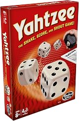 Hasbro Yahtzee Score Pad Board Game with Dice Cup Cards Chips Instructions view 4