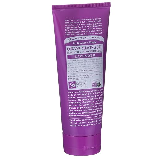 Dr. Bronner’s Organic Shaving Soap Lavender 7 oz Dr. Bronner’s Organic Shaving Soap Lavender 7 oz