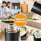 Chihee 2L Stainless Steel Grease Container with Fine Mesh Strainer view 6