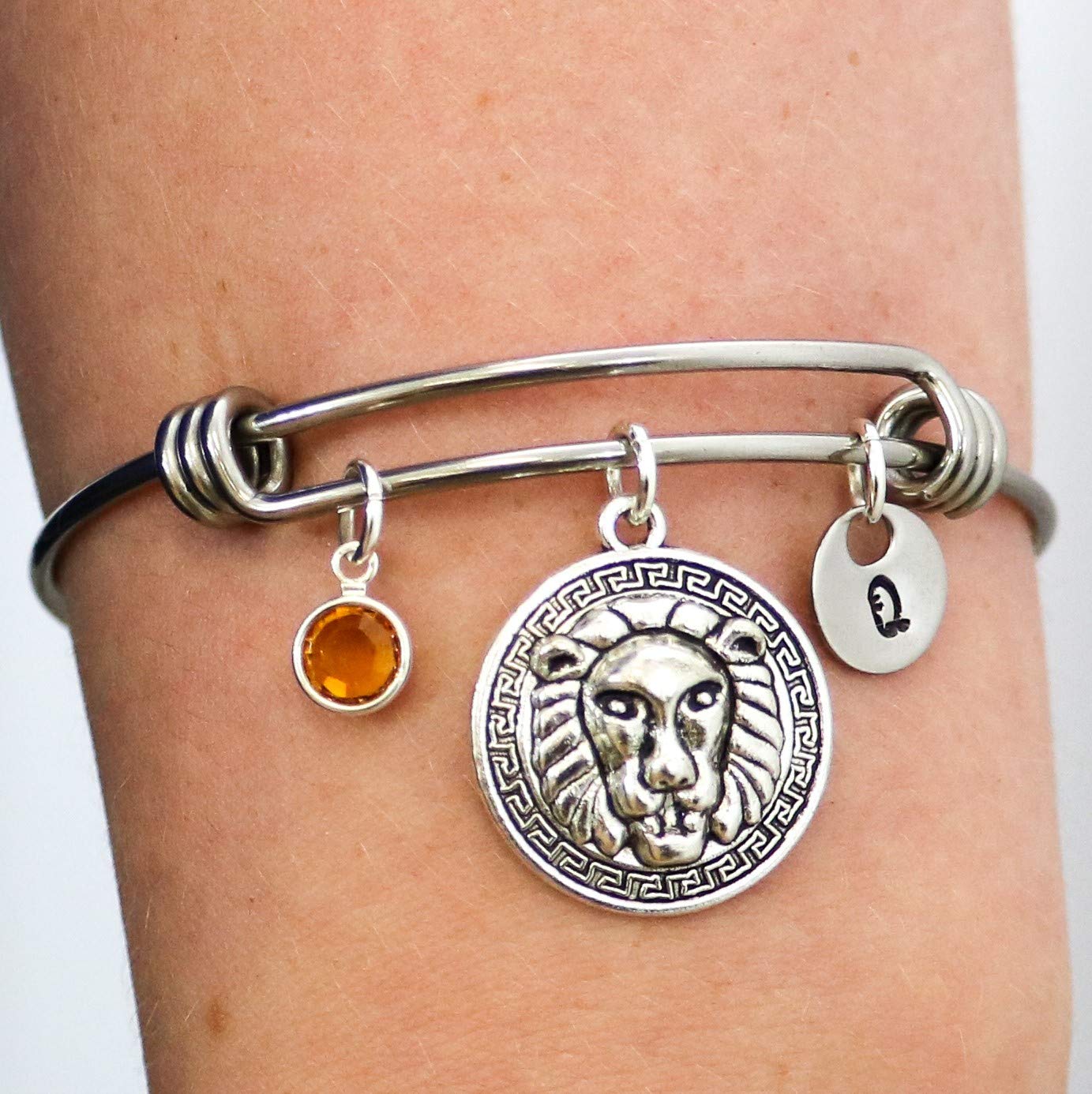 Lion Bracelet for Women, Kids, Girls Stainless Steel