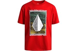 Volcom Boys' T-Shirt - Kids Basic Cotton Short Sleeve Shit - Classic Crewneck Graphic Tee for Boys (8-16)