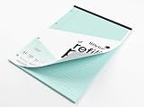 Silvine A4 Blue Paper Dyslexia Refill Pad 100 Pages Lined with Margin view 3