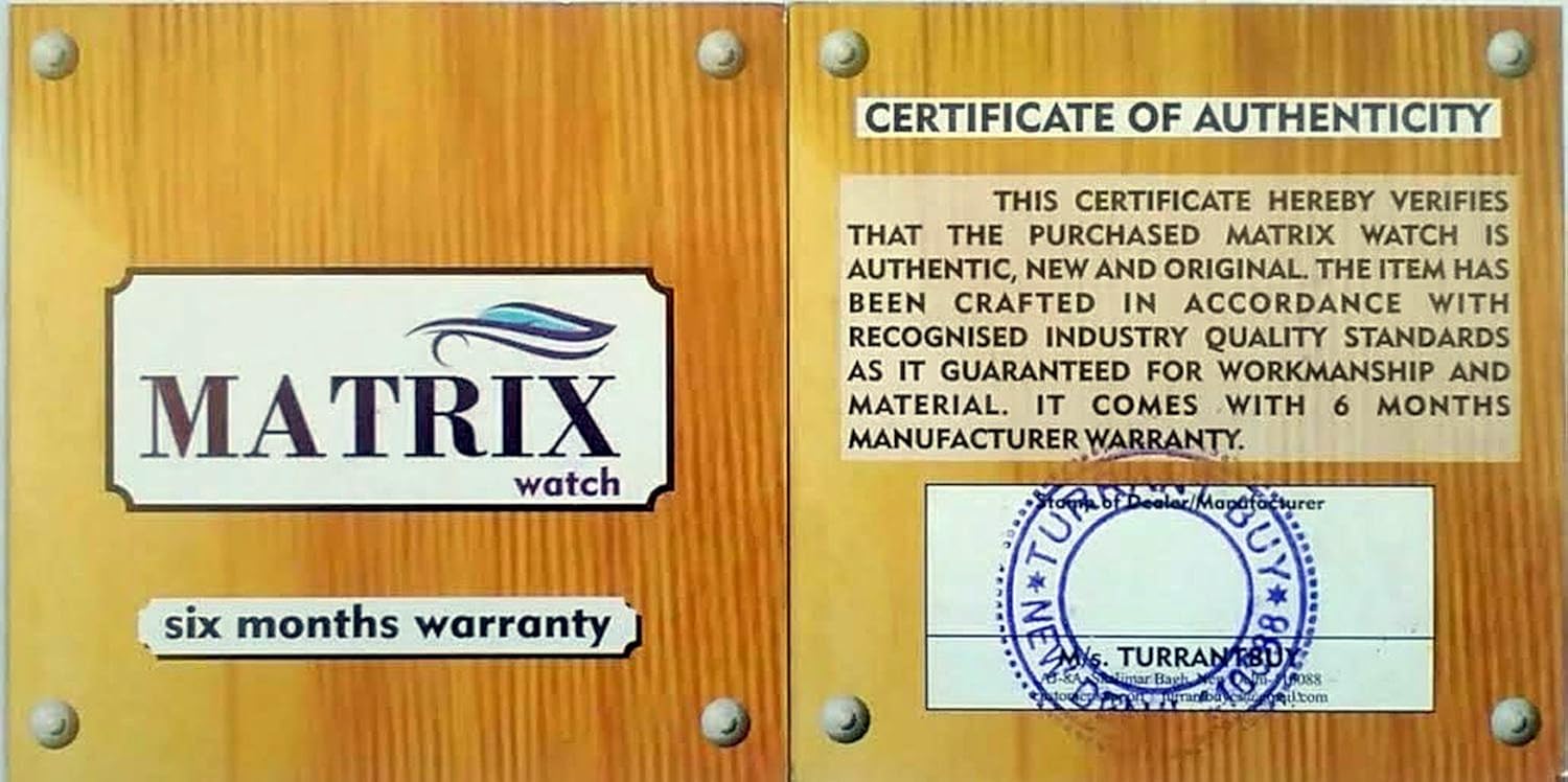 matrix pink dial & leather strap analog watch for women/girls- (wn-26)