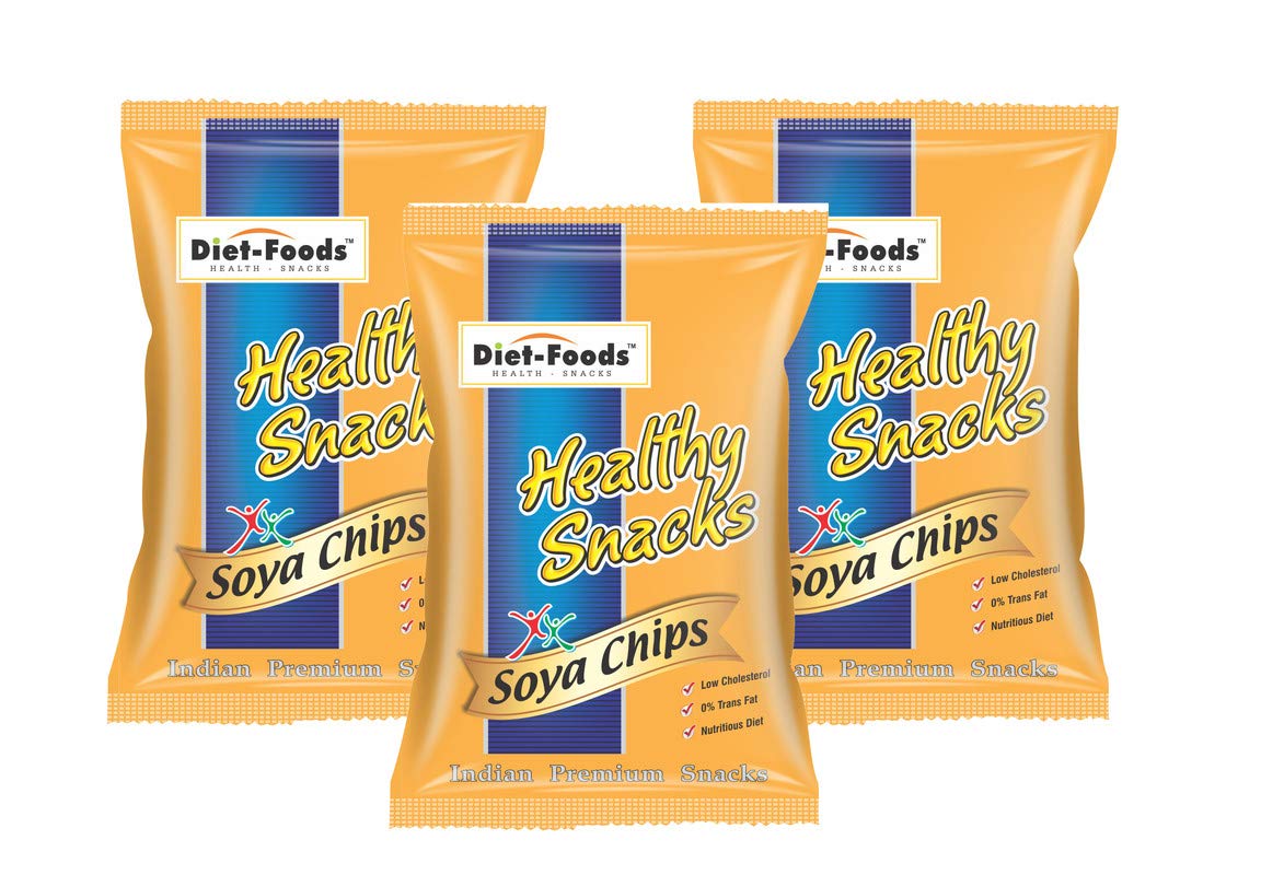 DietFoods Healthy Snacks SOYA Chips (Pack of 3) Amazon.in Grocery