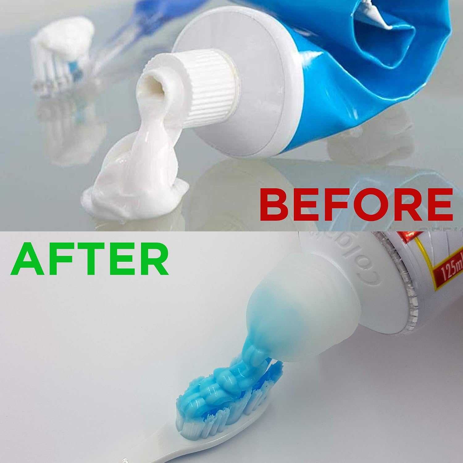 SqueezMe Toothpaste Caps by Chrome Cherry, Self-Closing, Reusable Silicone Lids - Image 3