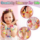 FunzBo Kids Jewelry Making Kit 520 Beads Jewelry Craft Set for Girls view 4