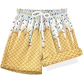 JHKKU Boys Swim Trunks with Compression Liner Quick Dry Board Shorts with Boxer Brief Bathing Suit 4-14 Years