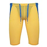 YiZYiF Men's Breathable Running Tights Bikini