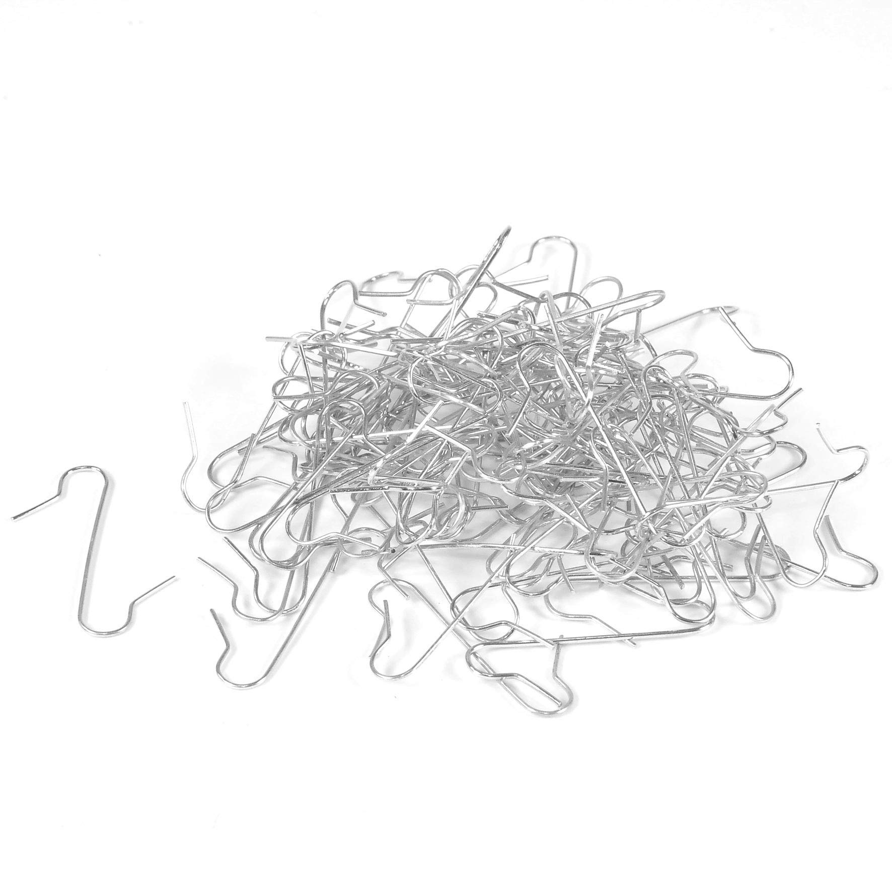 Inge-glas 1900-04 Ball hanger S-hook in silver, (3 - 4 cm), 100 pieces in a box