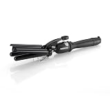 BaBylissPRO Black Porcelain Triple Barrel Waver - 25 Temp Settings Instant Waves view 1