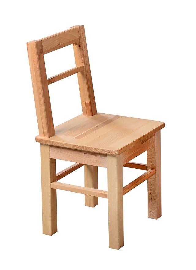 Möbeldesign Team 2000 GmbH 1199 - Kinder- oder Beistellstuhl aus kernbuche massiv Holz