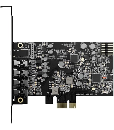 Sound Blaster SB1040 オーディオ拡張カード Amazon.com: Creative SB1040 Sound Blaster X-Fi Xtreme Audio PCI-E