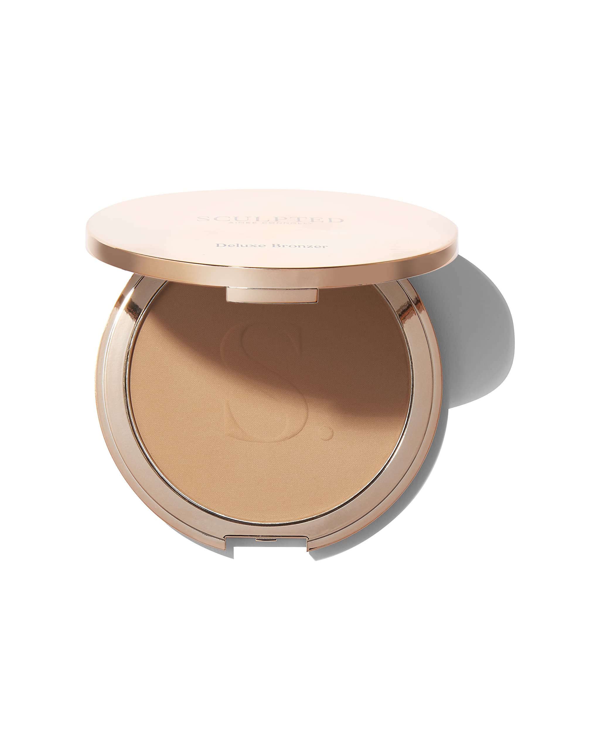 Deluxe Bronzer from Sculpted by Aimee - 10g Long Lasting, Vegan, Limited Edition Matte Bronzer in Deluxe Compact (Light Bronze)