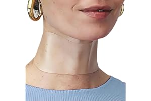 Edemi 5 PCS Silicone Neck Wrinkle Patches, Reusable Overnight Anti-Wrinkle Patches, Anti Aging Silicone Wrinkle Patches for Skin Firming & Neck（2.5 Months Supply ）