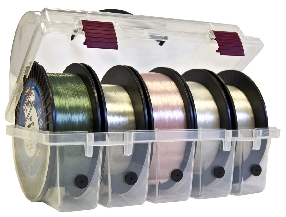 Plano Line Spool Box (Clear, Large) Amazon.co.uk Sports & Outdoors