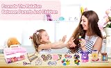 obqo 1000+ Pcs Kids Craft Box Pink Storage All-in-One DIY Art Set view 6