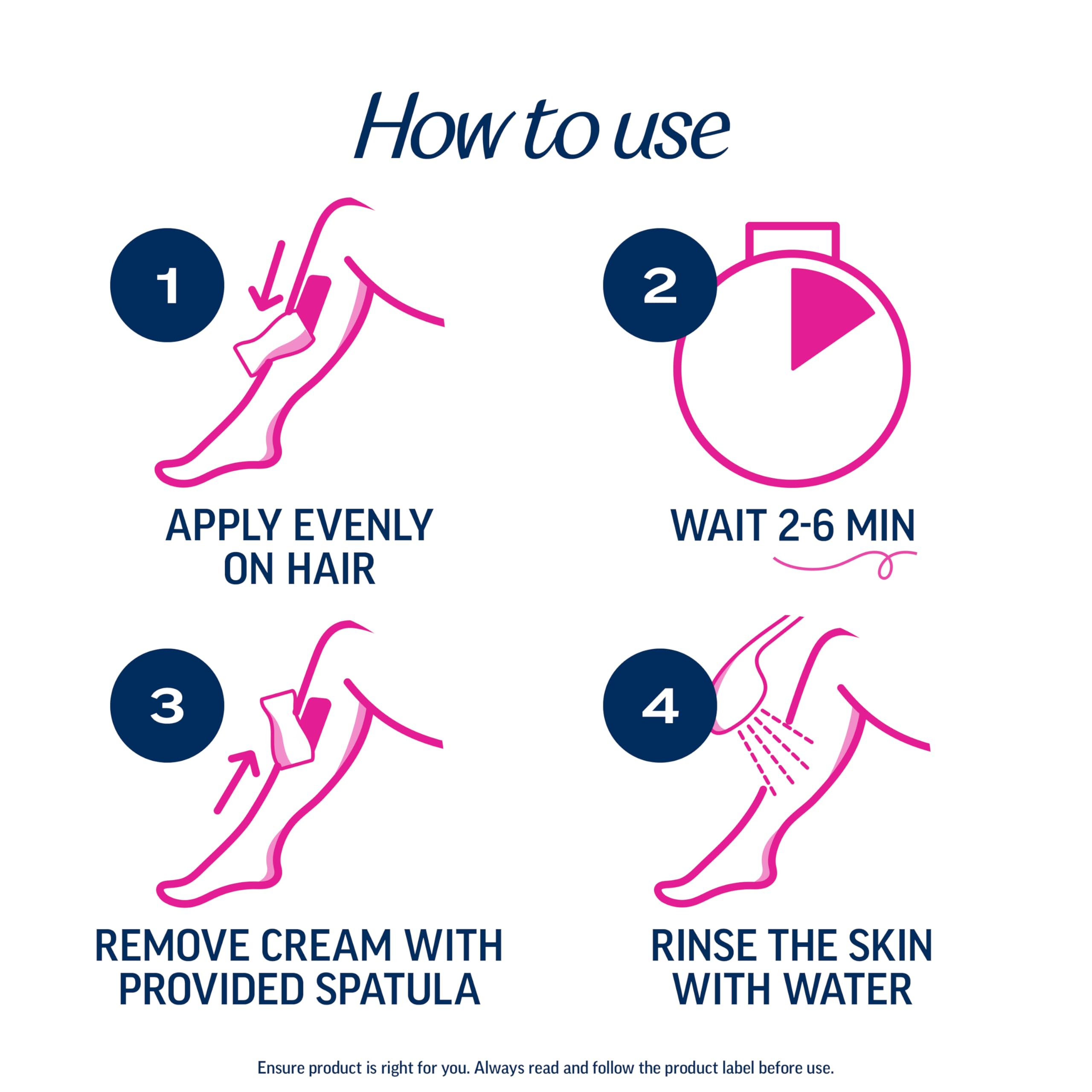 VEET 2 Minute Hair Removal Cream 4/13.5 oz.