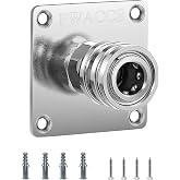 PWACCS Pressure Washer Foam Cannon Holder, 1/4" Quick Connect | Automatic Foam Cannon Mount, Stainless Steel, Nozzle Tip Holder, Power Washer Accessories Storage Rack