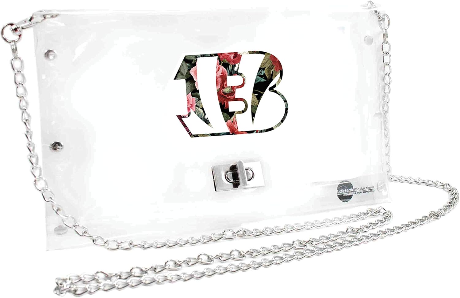 Littlearth NFL unisex Nfl Clear Carryall Crossbody Bag