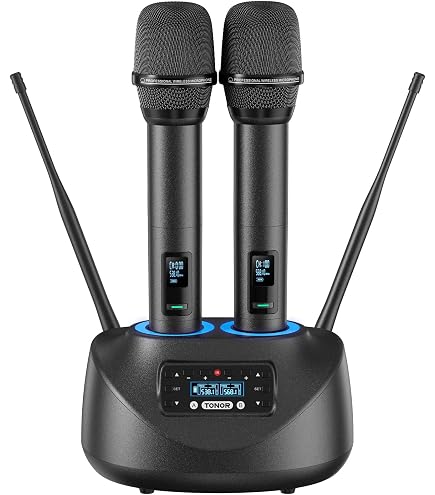 Amazon.com: Movo 48-Channel UHF Wireless Microphone System with 2