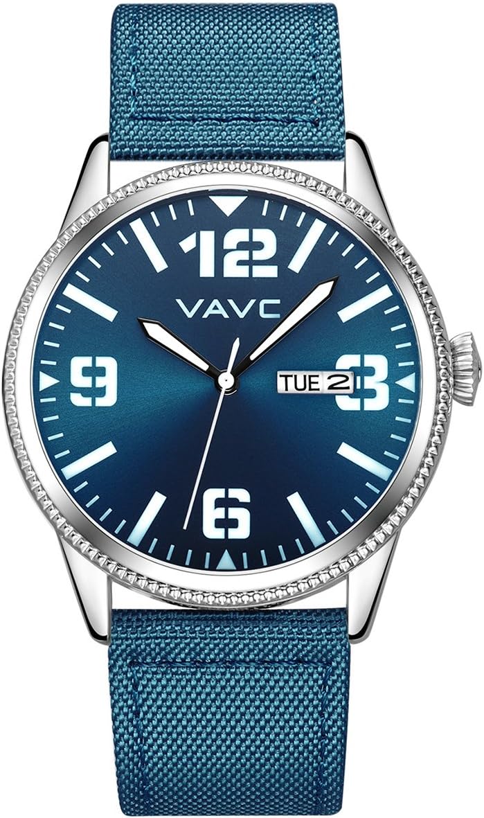 Men's Black Leather Band Causal Analog Dress Quartz Wrist Watch with Black Face and Simple Design
