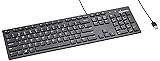 Amazon Basics Wired QWERTY
