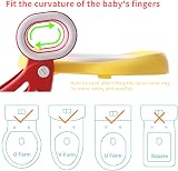 Rainberg Kids Potty Training Toilet Seat with Ladder Adjustable Height Red view 6