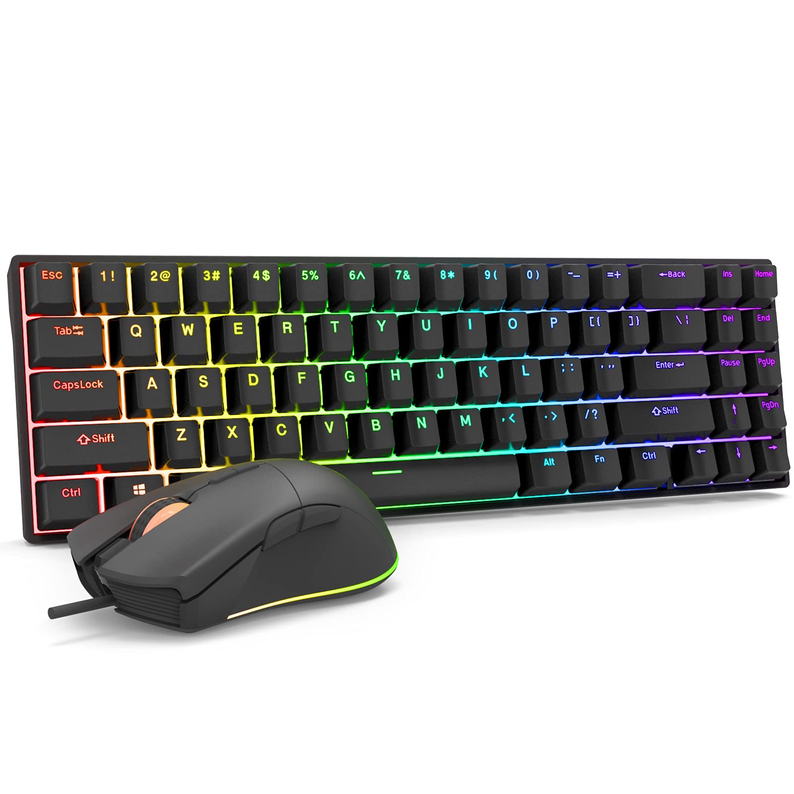 Mua RK ROYAL KLUDGE RK71 Wireless/Wired Mechanical Keyboard and 7200 ...