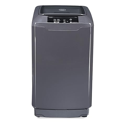 Godrej 7.5 Kg 5 Star Fully-Automatic Top Loading Washing Machine (WTEON ALR C 75 5.0 ROGR, Grey)