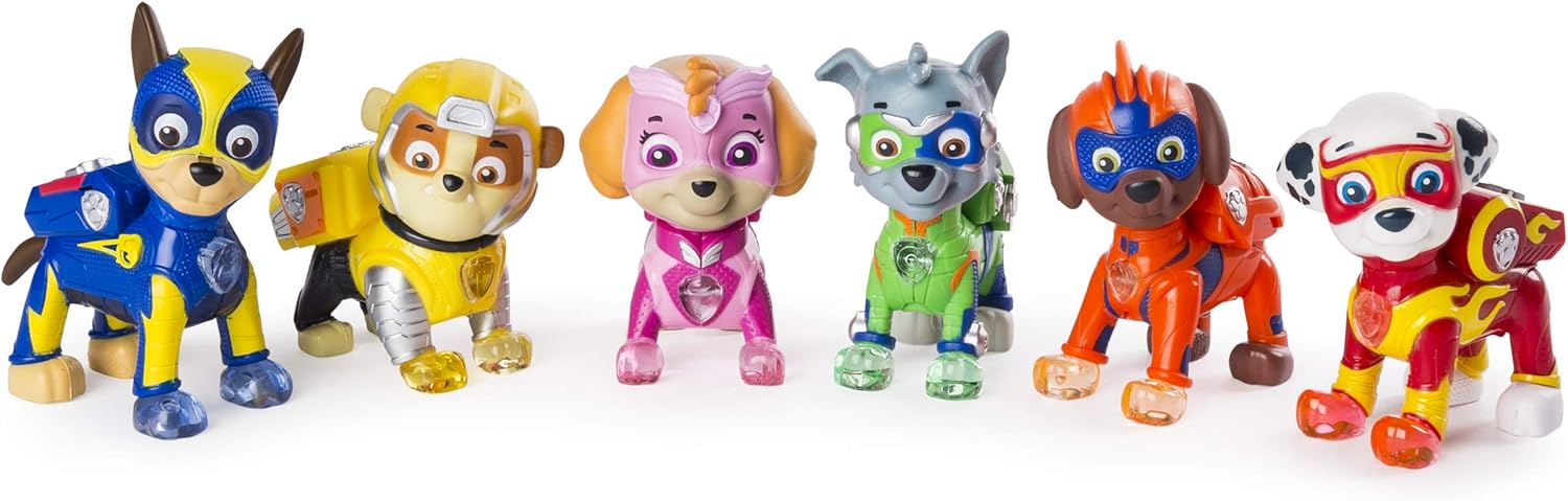 mighty pups figure set